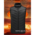 Two-zone smart heating in winter vest